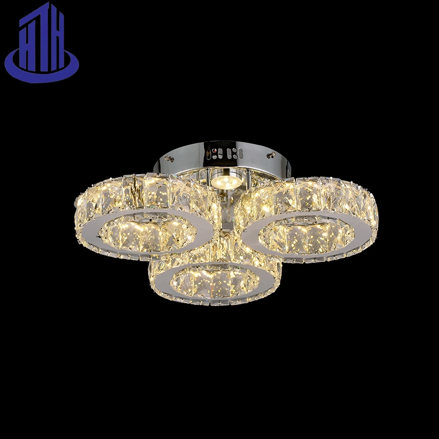 Потолочный светодиодный светильник Modern Crystal Circle Home Decoration (9324)