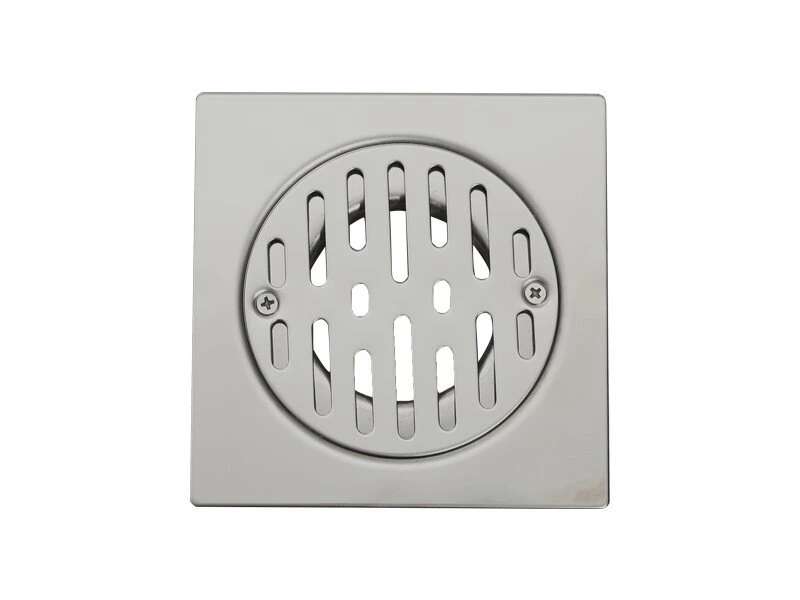 China Sanitary Ware Factory Supplier Kitchen&Bathroom Accessories 10*10cm Stainless Steel Floor Drain