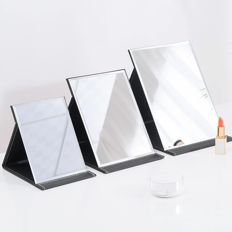 Multi Stand Angle Hand Free Folding Portable HD Makeup Mirror