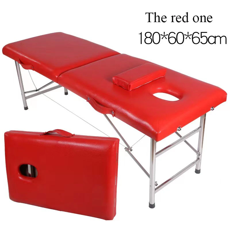 Mesa de masaje de alta calidad cama de masaje de alta calidad barata PU Cama portátil Foldspa cama Salón