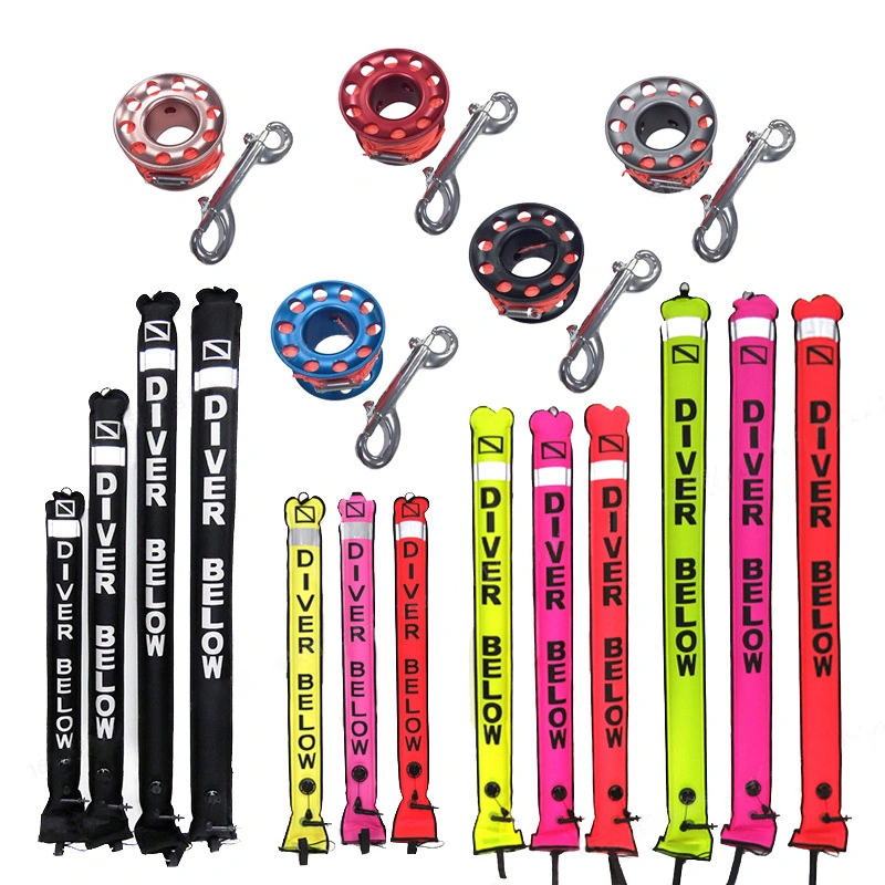 Factory Colorful Diving Dive Surface Marker Buoy for Underwater Safety Reminder