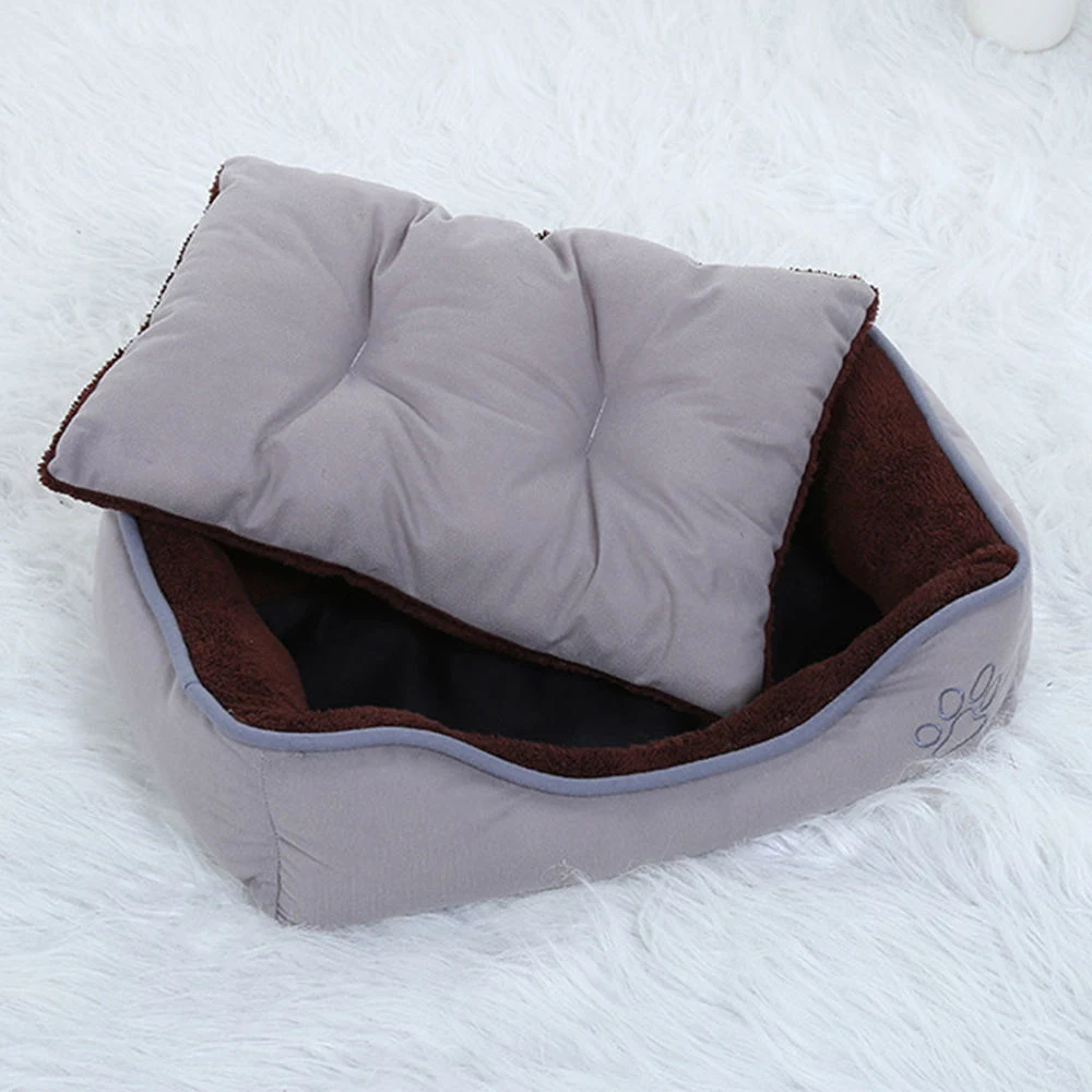 Portable Dog Cat Mat Non Slip Pet Dog Bed Solid Pet Bed