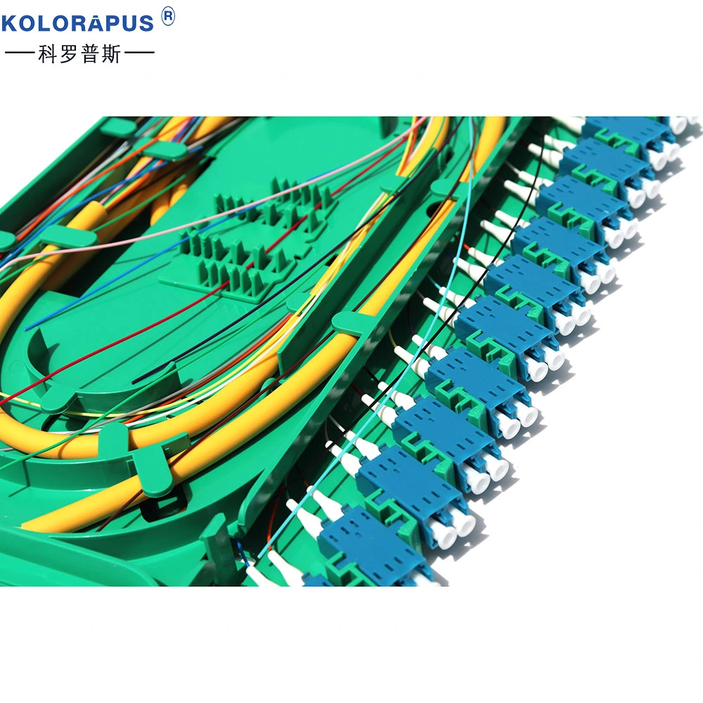 48-Port LC ODF Kabelverteilerkasten mit einem integrierten 96-Core Fach