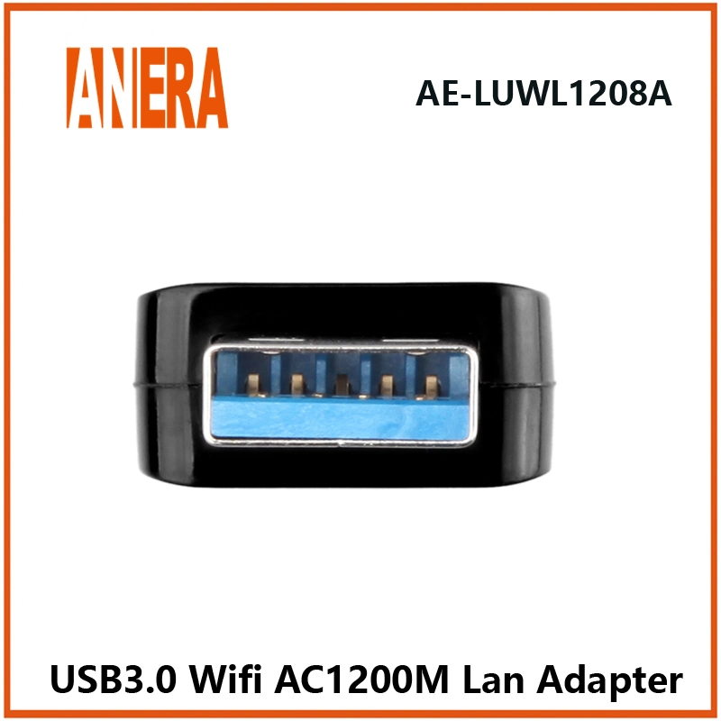 Anera High Speed Mini Wireless Network Card Dongle USB3.0 Dual-Band AC1200Mbps WiFi Adapter LAN Card