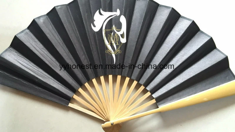 Unique Gift Decorative Handmade Cartoon Bamboo Folding Hand Fan