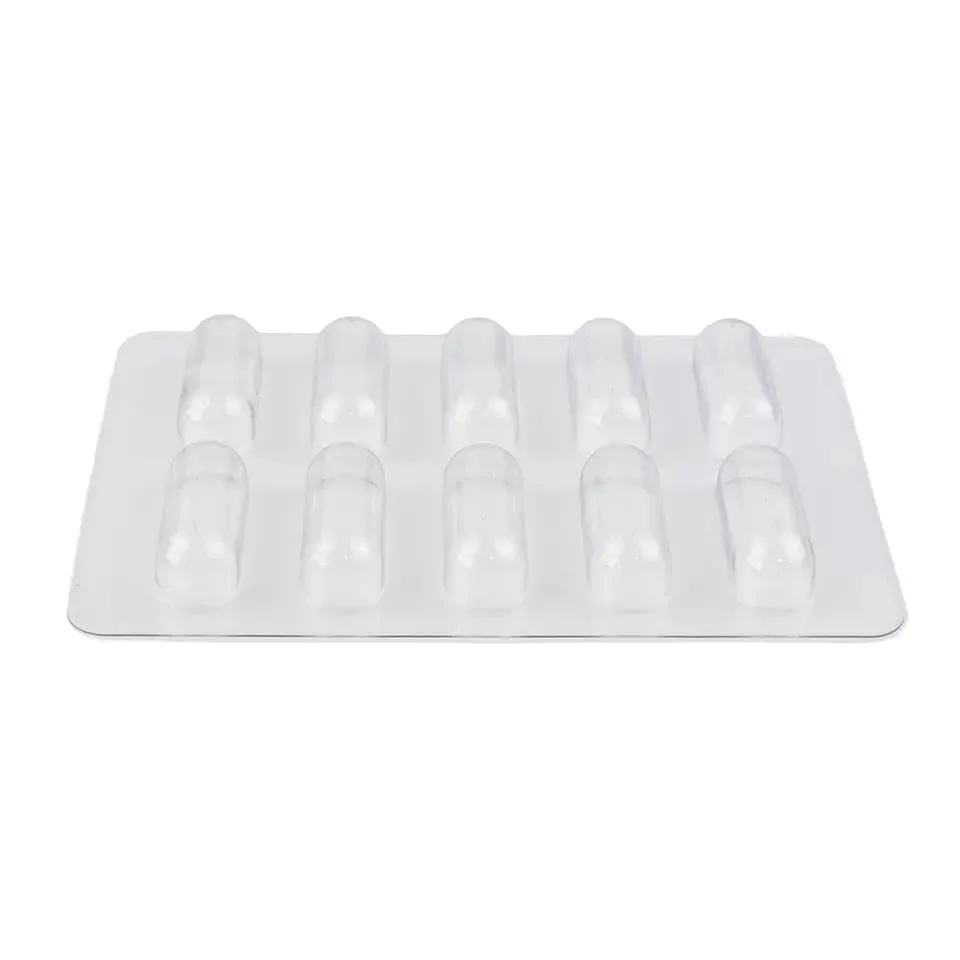 Accept Custom Virgin Material Disposable Plastic Pill Capsule Blister Packaging Tray Medical