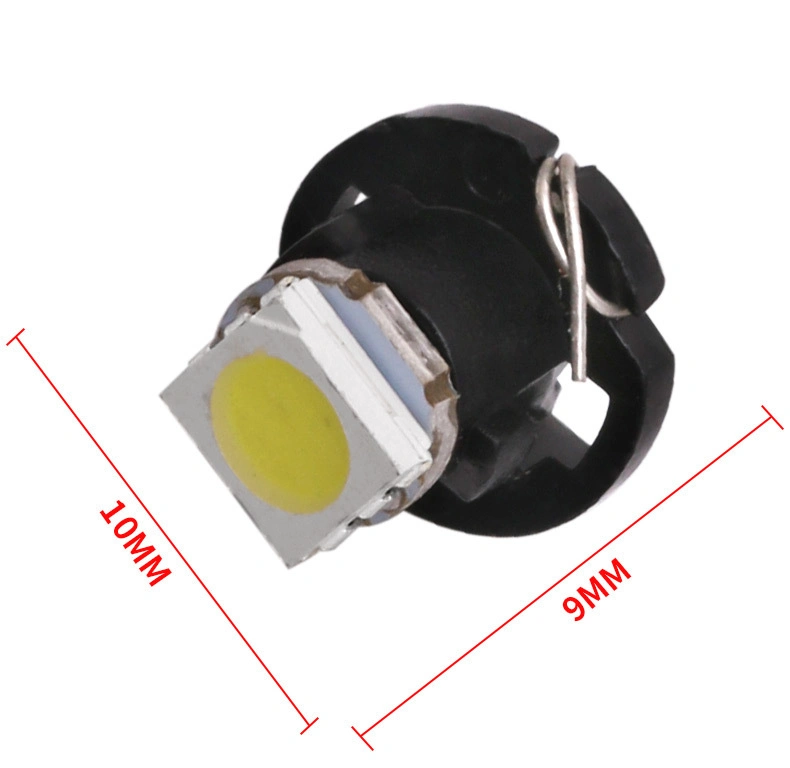 Luces de instrumentos LED modificadas del tablero de instrumentos multicolor opcional T3 1210 1SMD 12V Luz de advertencia de indicadores de cuña para vehículos