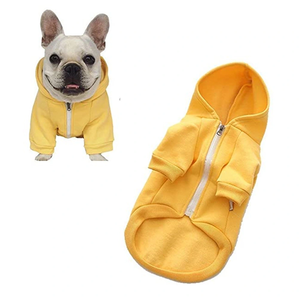 Básicos al por mayor de moda ropa de algodón lavable perro Gato como mascota perro sudaderas con capucha abrigo ropa para mascota regalos