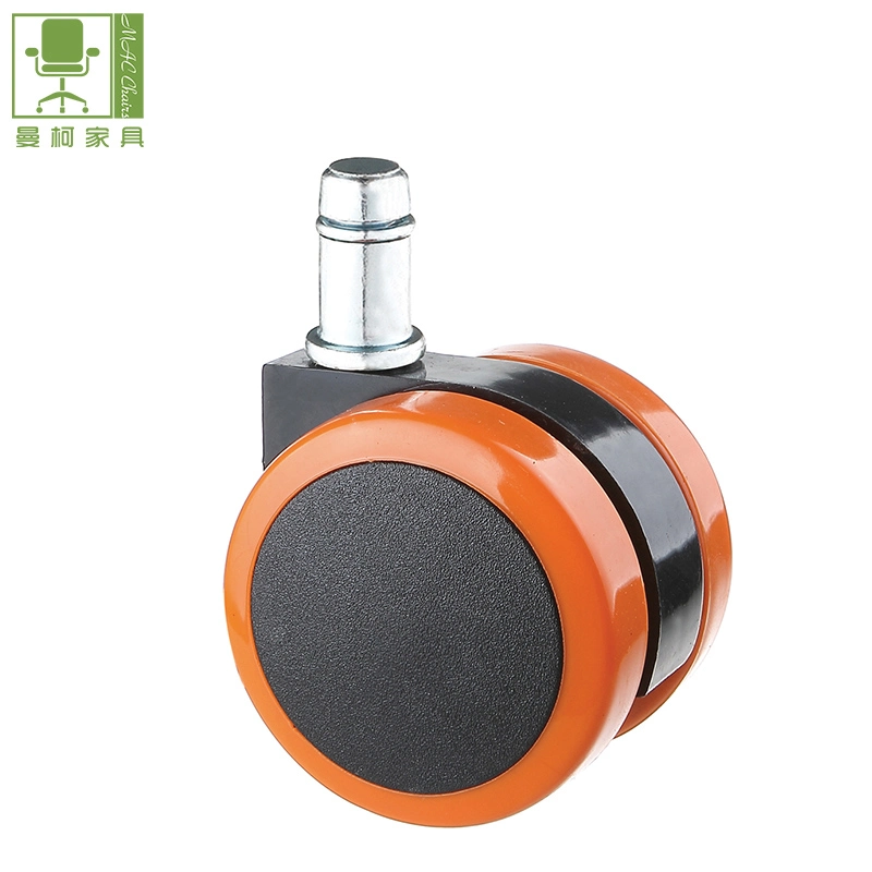 Hot Selling Chair Parts Swivel Rocking Caster Plastic Wheel for Office Chairs