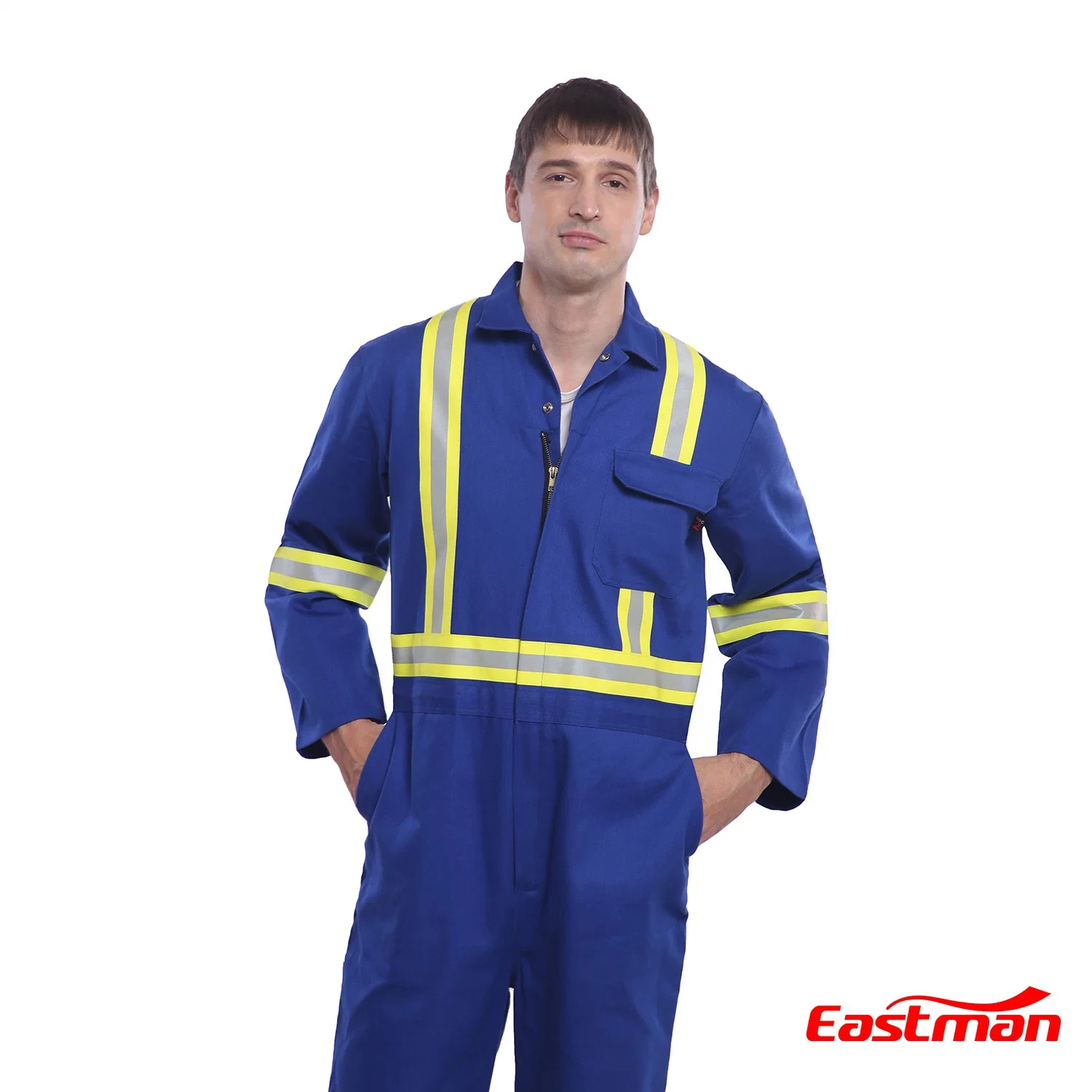 Flame Retardant Clothing Fr Workwear with Reflective Tap Mining Wear
