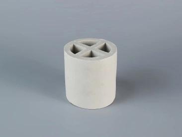 Ceramic Cross Partition Rings Tower Supporting Material