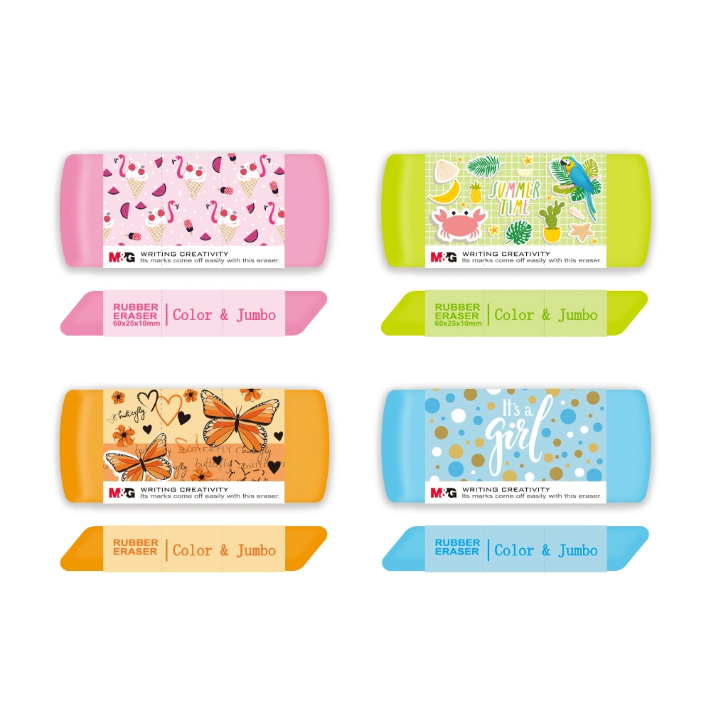 M&G School Supplies Stationery Fancy Design Colorful Kawaii Cute Eraser