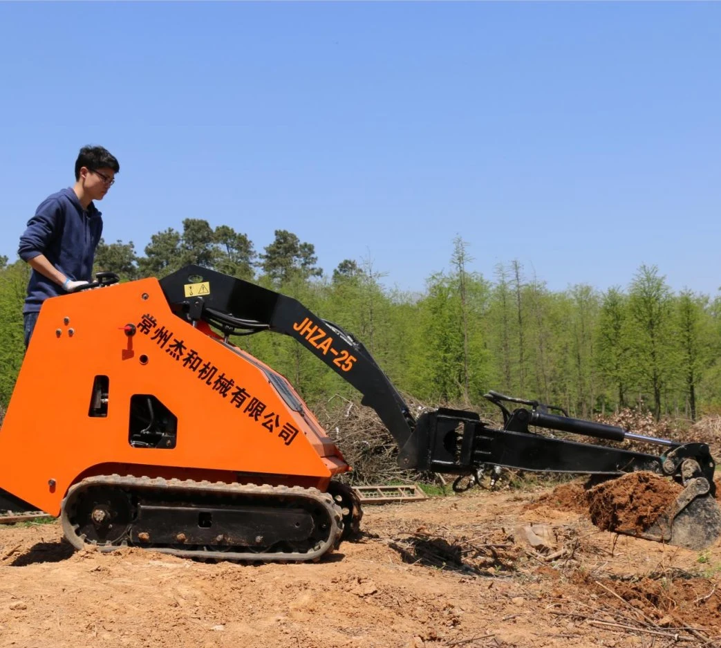 Cheap Price Articulated Mini Skid Steer Front Track Compact Loader for Sale