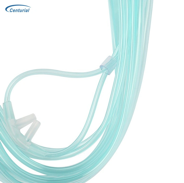 Oxygen Therapy Sterile Disposable PVC Nasal Oxygen Cannula