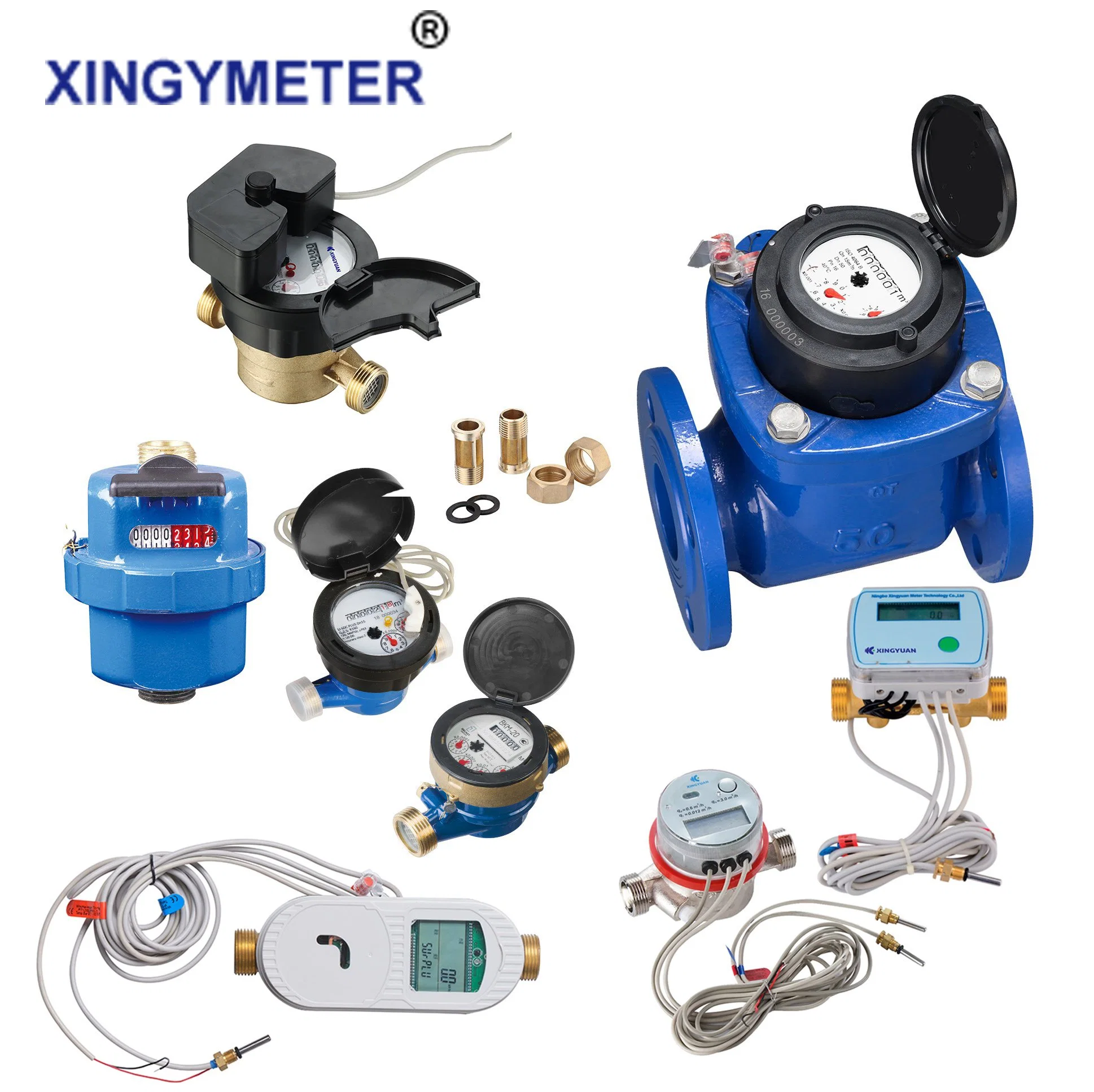 Lxh-B DN32 Volumetric Rotary Piston Water Meter