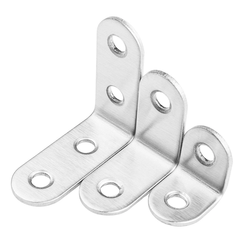 Custom Heavy Duty Steel L Shaped Metal Brackets