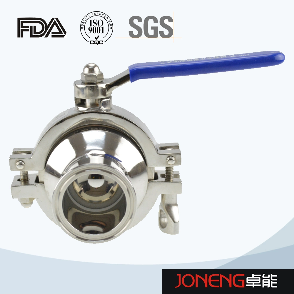 Stainless Steel Sanitary Grade Manual Type Straight Way Ball Valve (JN-BLV1003)