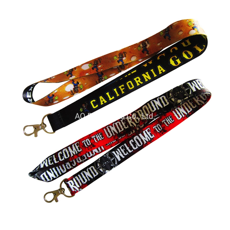 Customized Cheap Tubular Woven Lanyard Hanger Hot Sales Heat Transfer (31)