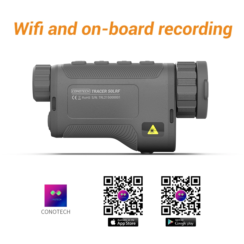 IP67 Waterproof Thermal Vision Camera Monocular Telescope with Wristband High Powered Night Vision and Day