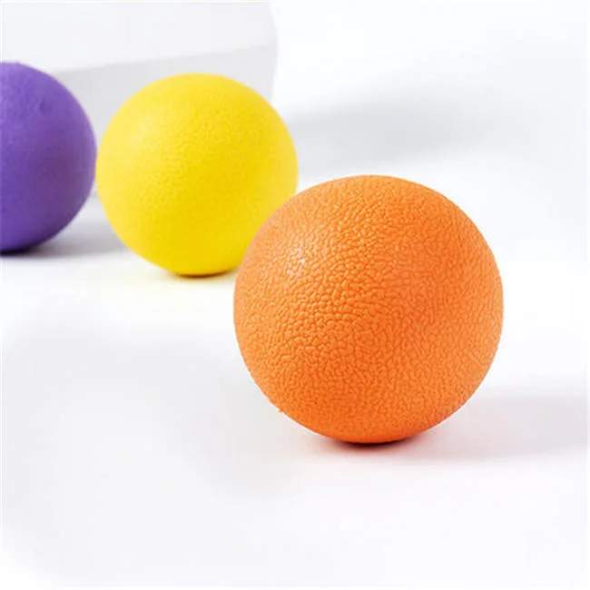 Custom High Quality Yoga Roller Lacrosse Ball TPE Peanut Massage Ball