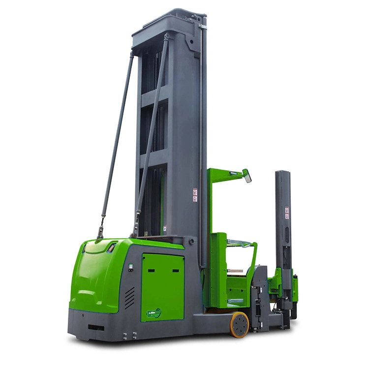 Movmes Electric Forklift 1500kg 1.5ton Capacity Small Turning Radius Van Man up Tri-Lateral Electric Reach Truck