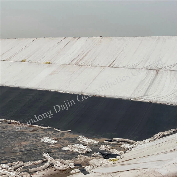 Pet Non Woven Geotextile Fabric for Landfill Project