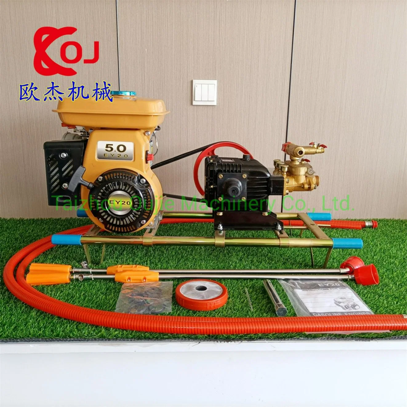 Gasoline Dosing Machine 170f-26# 30 Sprayer Orchard Pesticide Dosing Pump Agricultural Three Cylinder Pump Plunger Pump