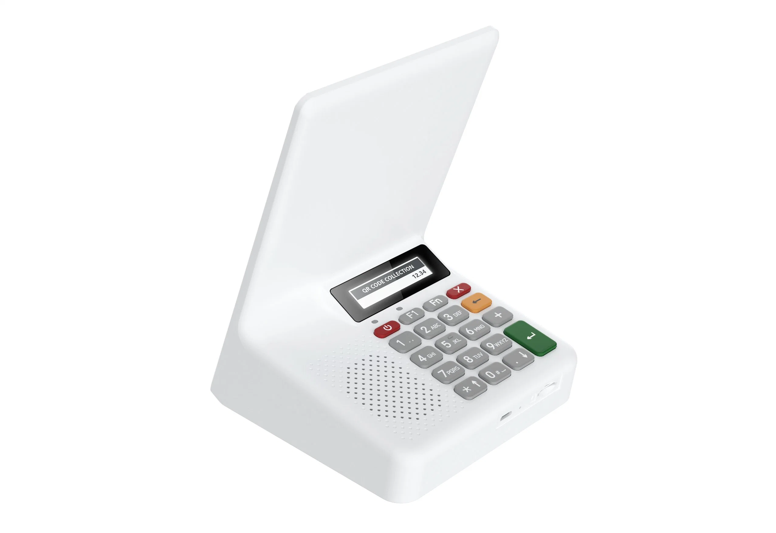 Q161 Farbbildschirm 4G/Wi-Fi Drahtlose dynamische QR-Code Terminal-Anzeige POS.