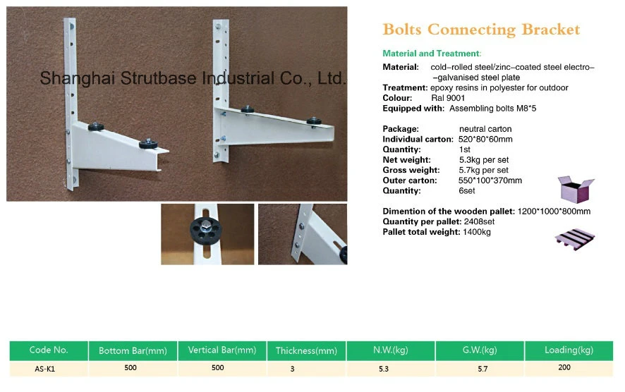 Air Condtioner Bracket / Bolts Connected Bracket