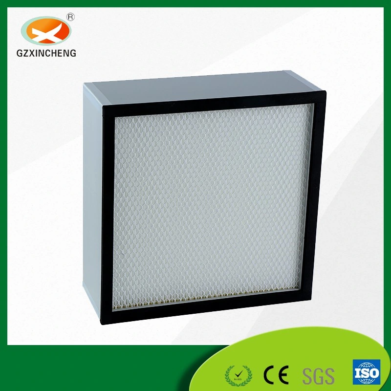 Mini-Pleat H13 Air Filter for Pharmaceutical Industry Terminal Filtration