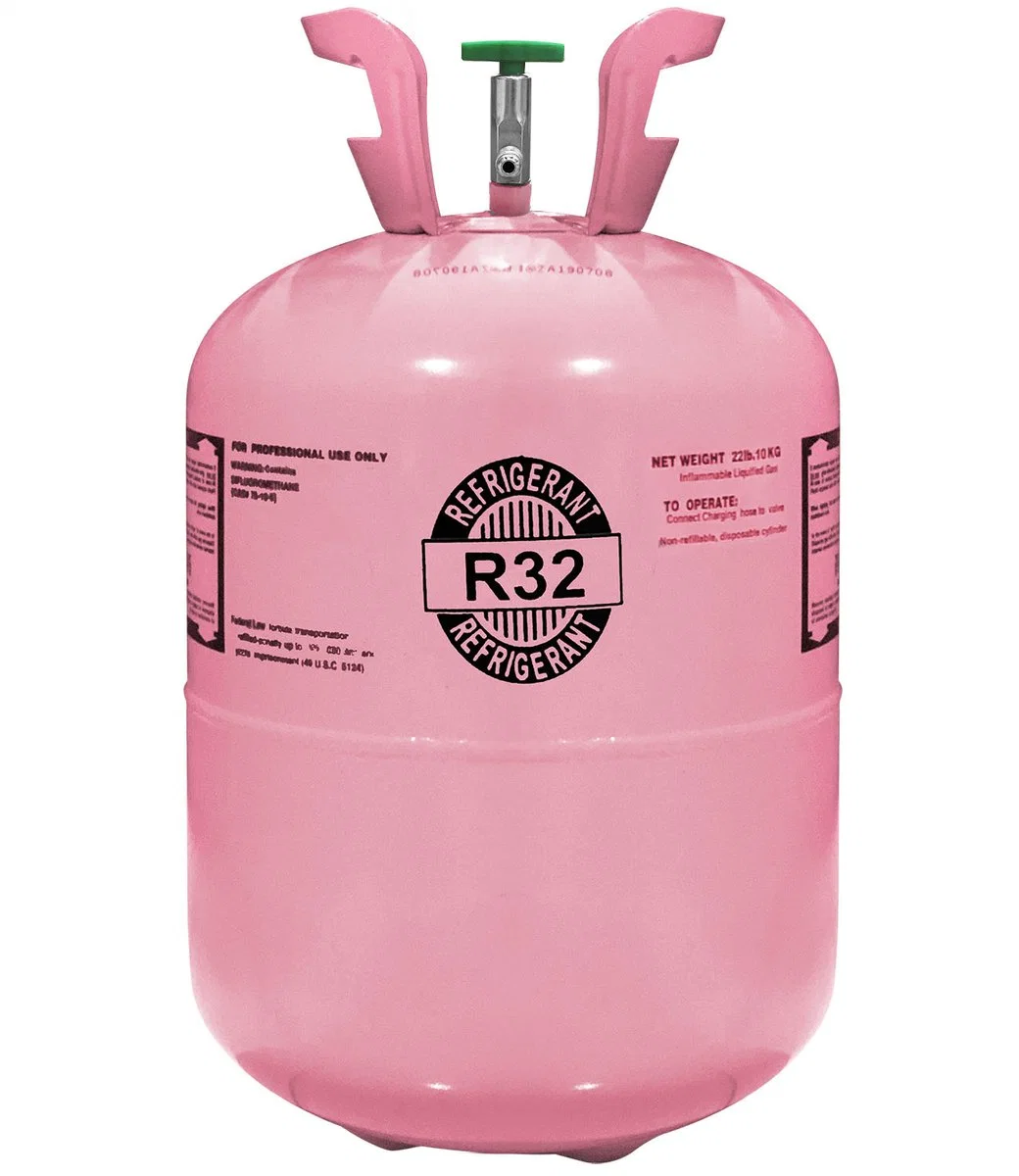 Precio de fábrica 10kg cilindro desechable de gas refrigerante R32