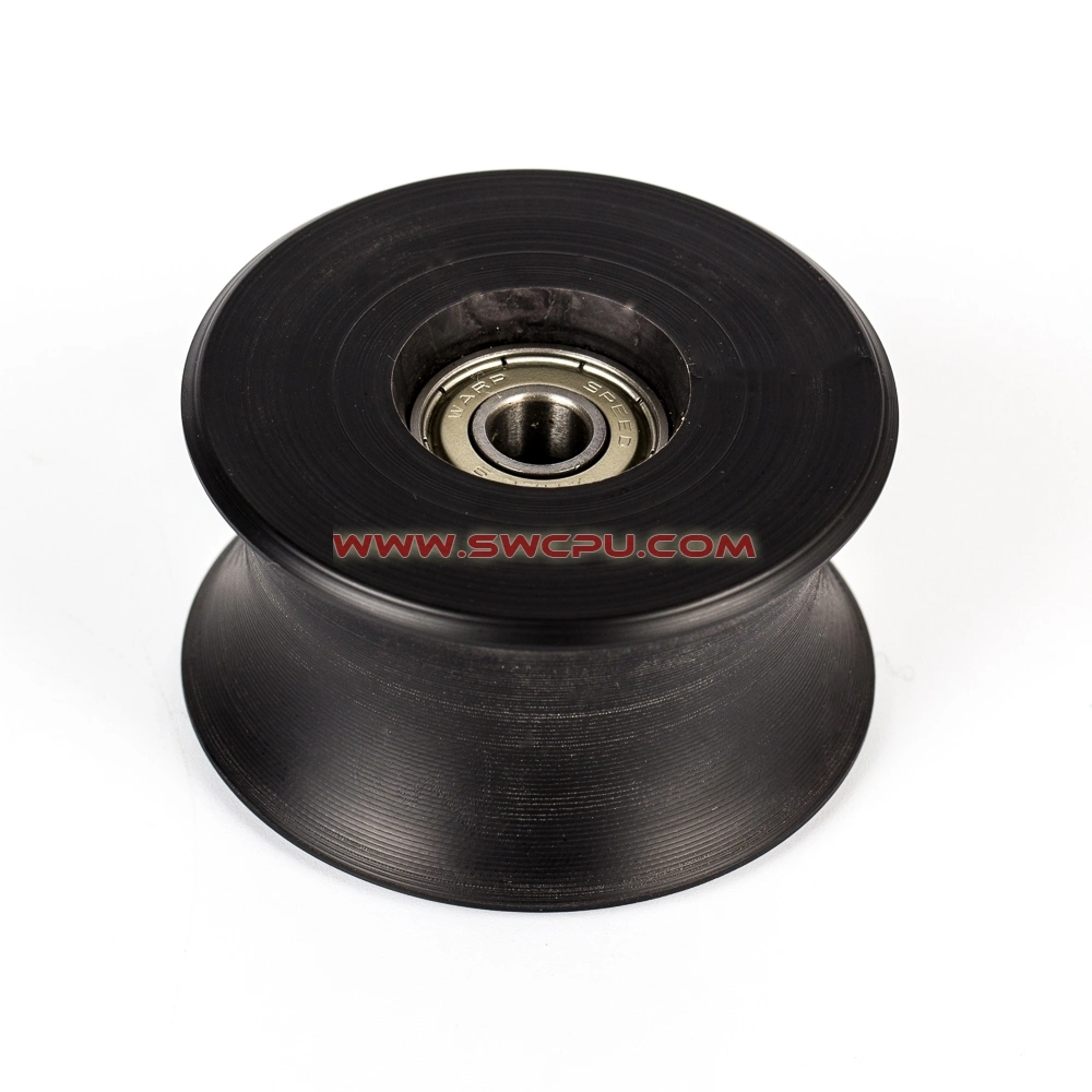 Custom U Groove Plastic Pulley Wheel for Furniture Clamping System