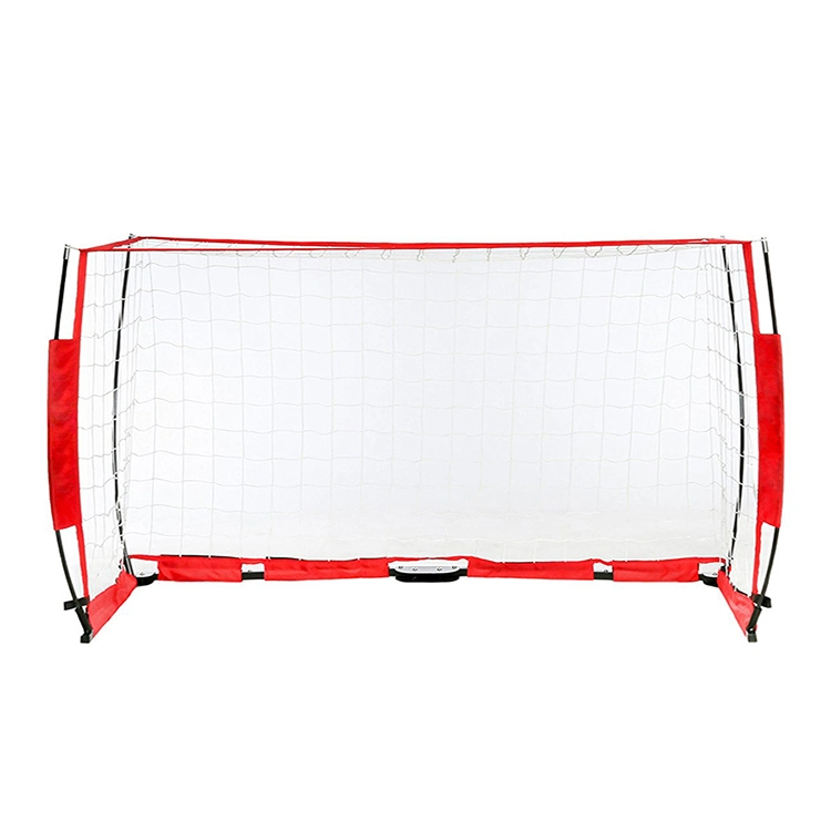 Objectif de porte de football portable pliable de qualité supérieure de 8 pieds Net Post et équipement de pratique de football