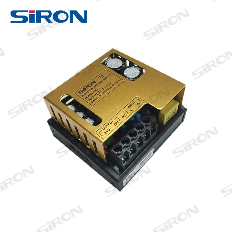 Montaje en carril DIN Siron 85~265V AC 50W 75W 100W Fuente de alimentación de conmutación