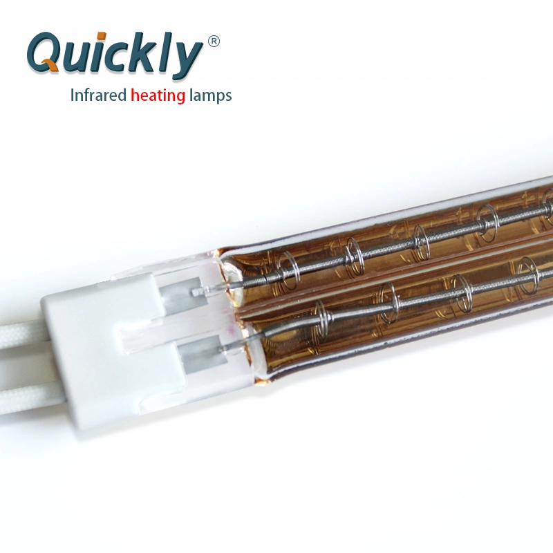 Pet Crystallization Dryer Infrared Heating Element Lamp Custom Quartz IR Heater for Plastic Coating Curing