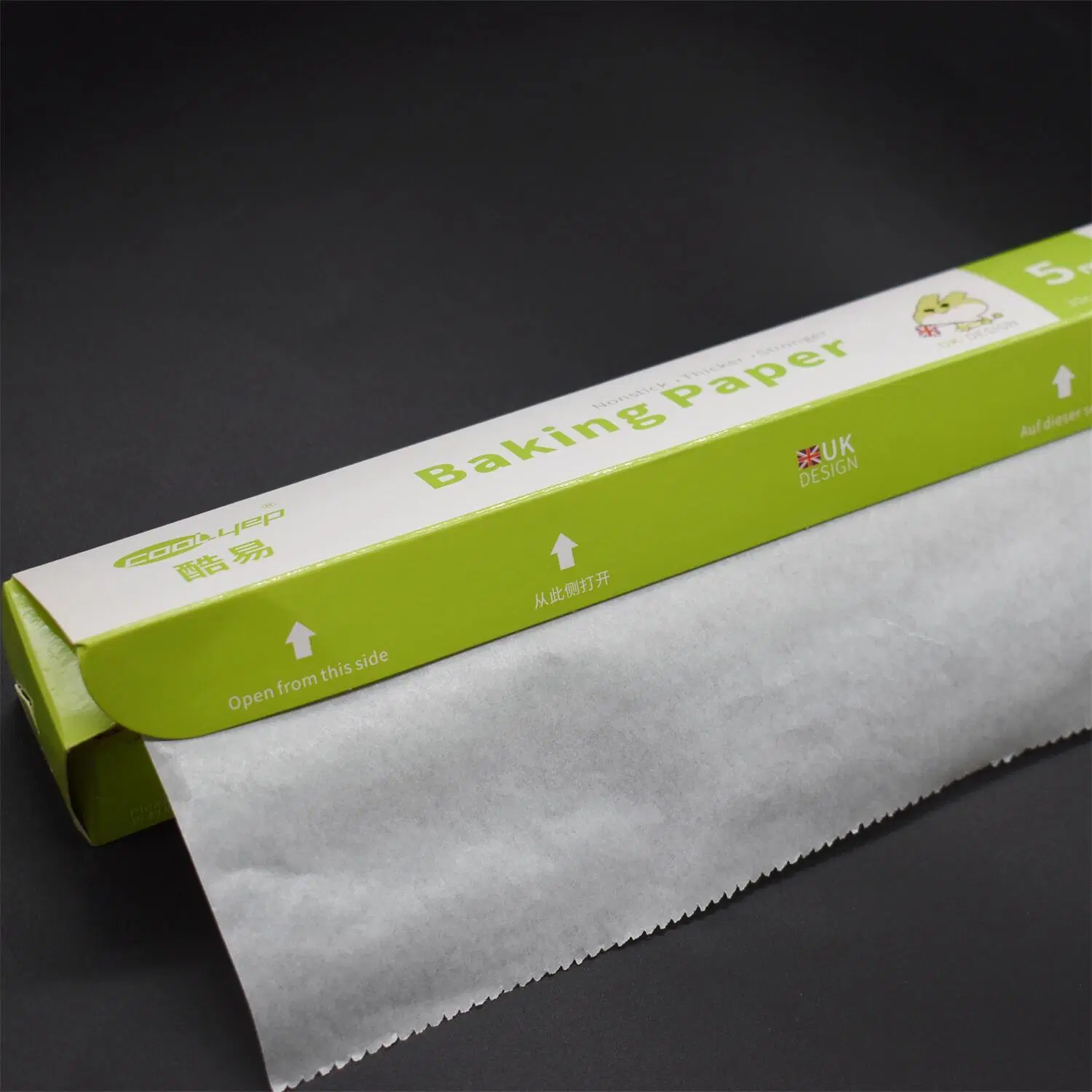 Easy Cut Grease Proof Silicone Coated Parchment Baking Paper