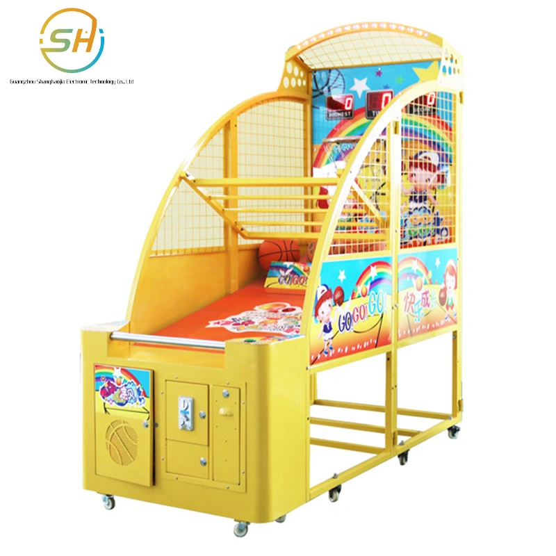 Adult Game City Basketball Machine Children's Basketball Machine Game Machine Equipment Folding Coin-Operated Shooting Machine