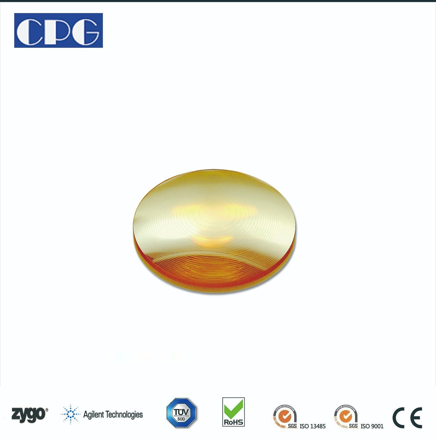 Custome-made Light-gathering Aspherically Contoured Fresnel Lens of Factory Price