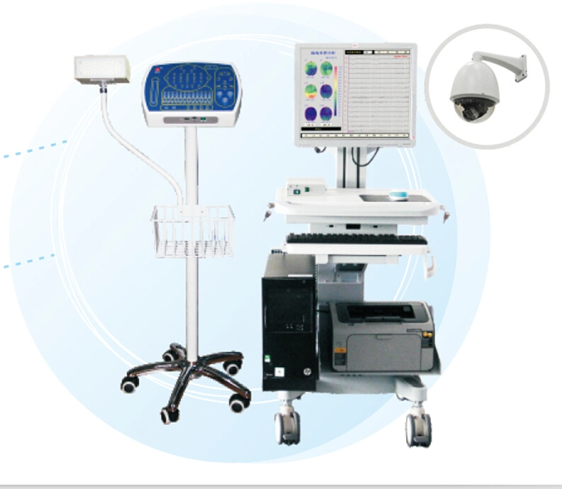 Máquina de EEG Médica Digital electroencefalograma Conjunto con el ordenador/Precio carro