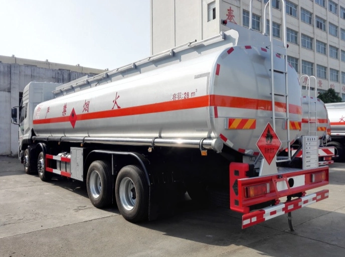 Dongfeng 30МУП подачи масла в автоцистернах 8*4 бензин нефтяного танкера дизельного топлива из бака погрузчика
