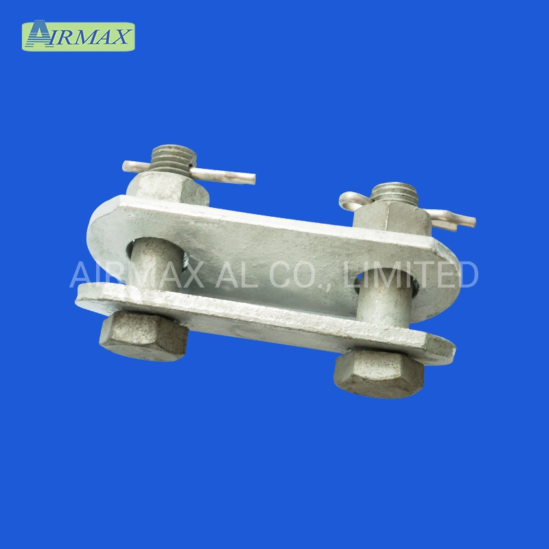 OEM Metal Part Overhead Power Line Fittings Cast Ductile Iron Electric Power Fittings