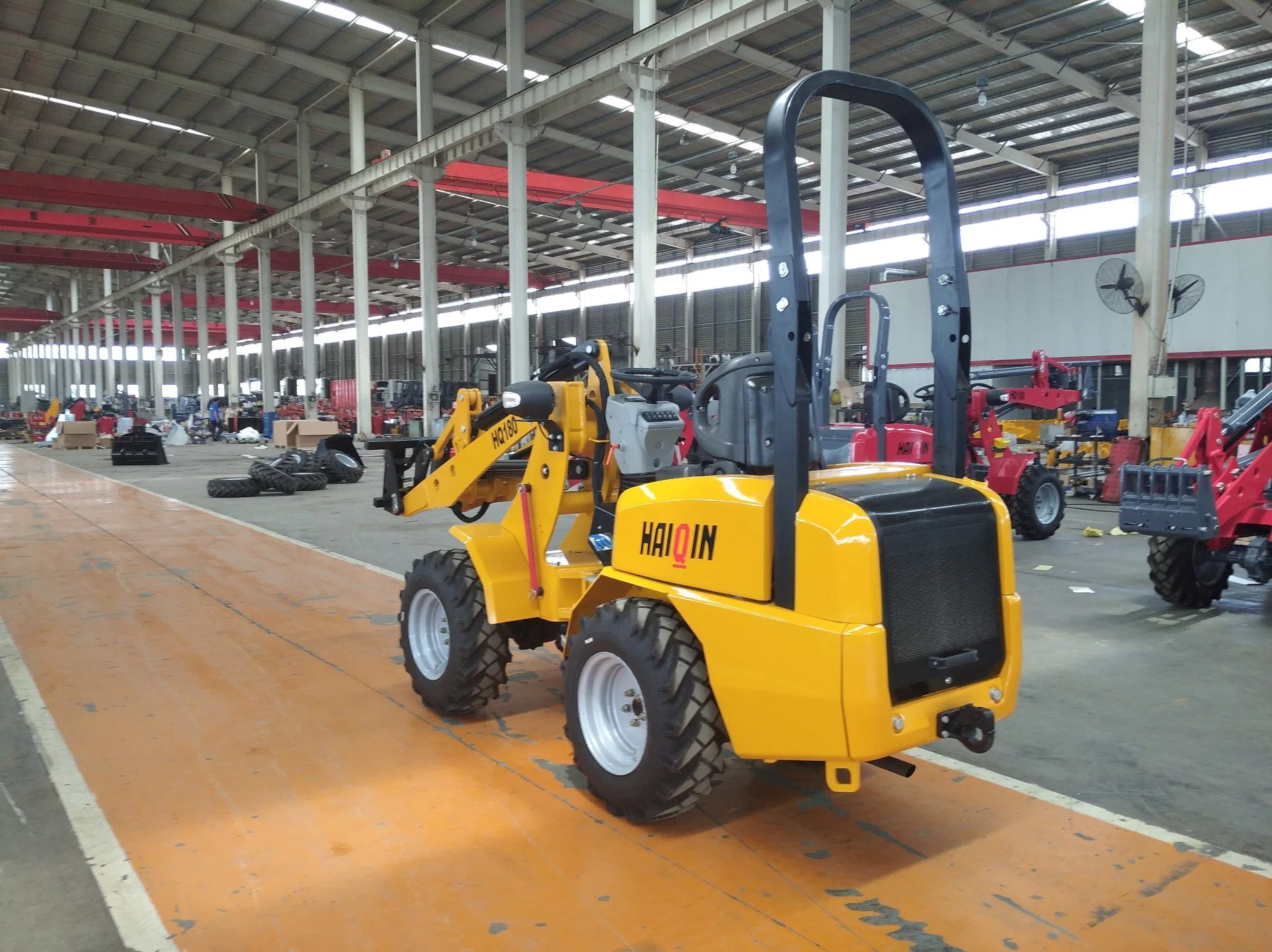 Haiqintop Machinery (HQ180) with CE, Yanmar Engine Mini Loaders