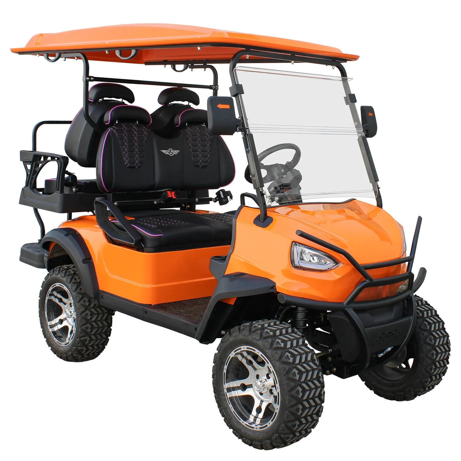 Novo estilo de chegada B3.3 Luxury Seat Club Cart Electric Golf Carro de caça com buggy com CE DOT