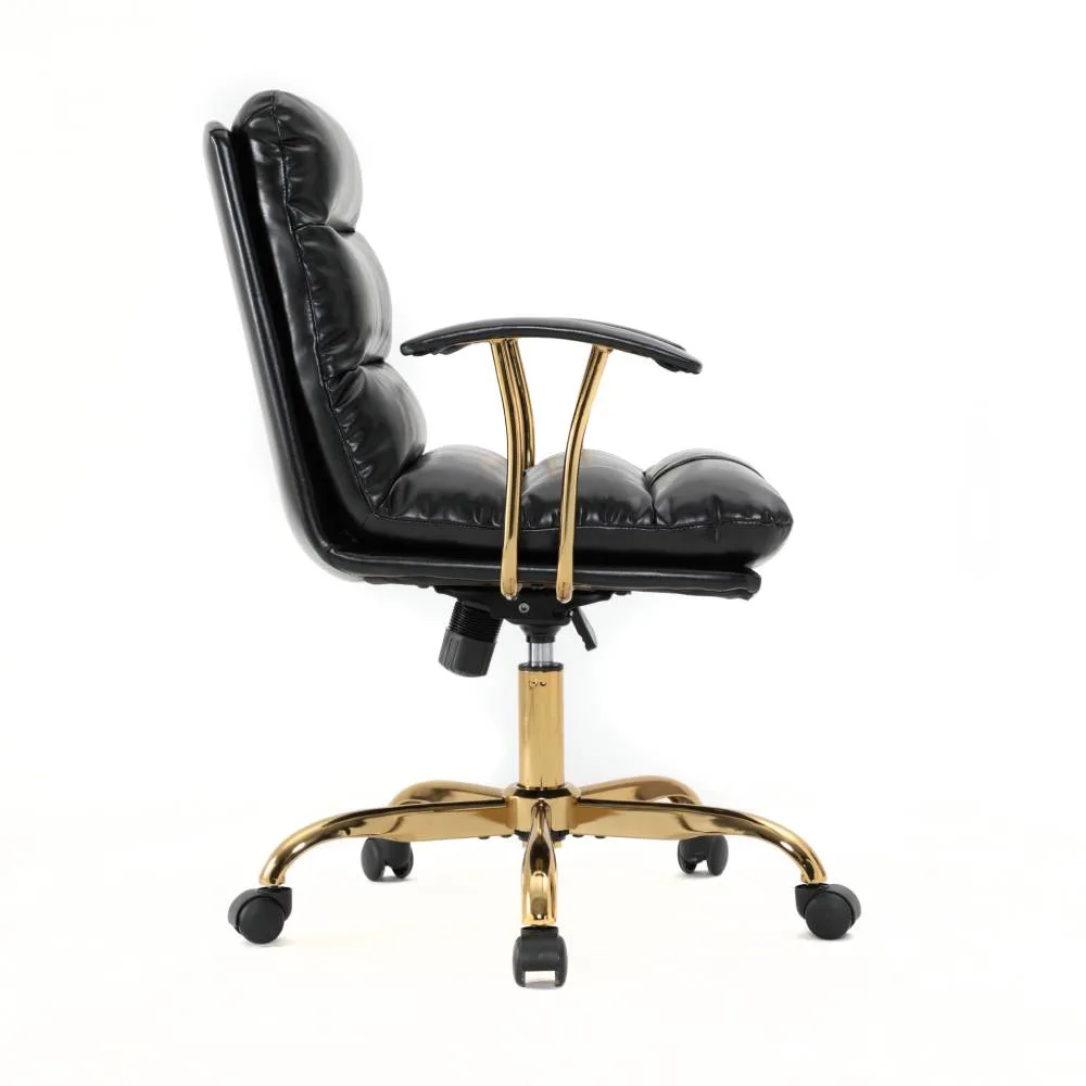 Black Office Desk Chair Computer Chair Comfortable Office Chair.