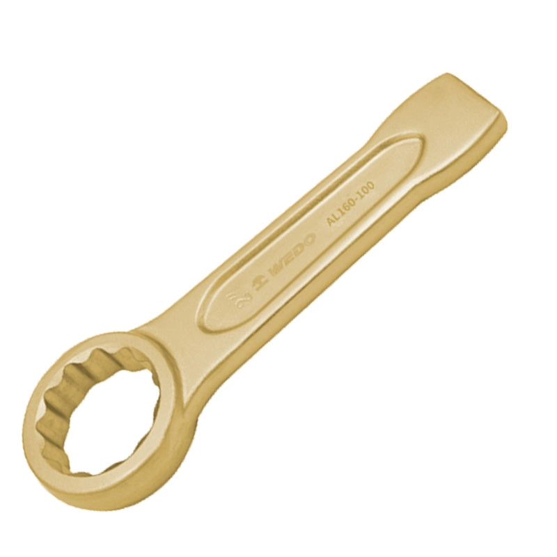 WEDO Aluminium Bronze Non-Sparking Striking Box/Ring Spanner Slogging Wrench Imperial