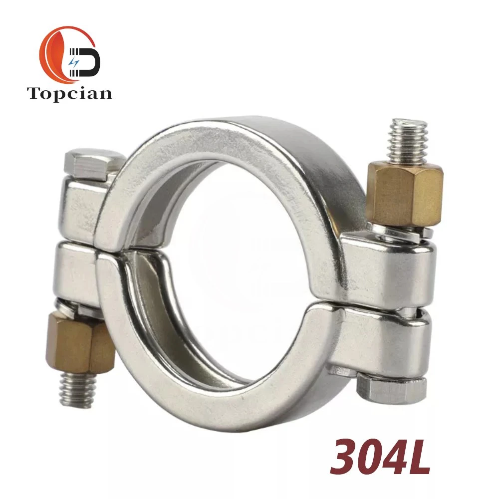 SS304 13mhp 2&prime; &prime; Stainless Steel High Pressure Heavy Duty Pipe Clamp