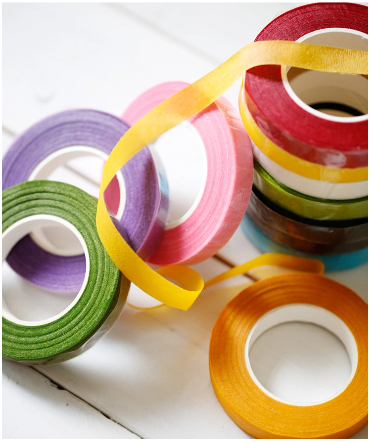 30 Yards Colored Paper Tapes for Flower Flower Tapes Garden Accessories