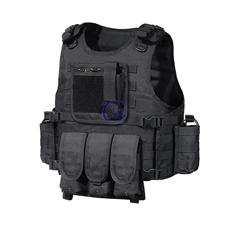 Yuemai Custom 600d Polyester Fabric Other Police Military Supplies Hunting Molle Tactical Vest