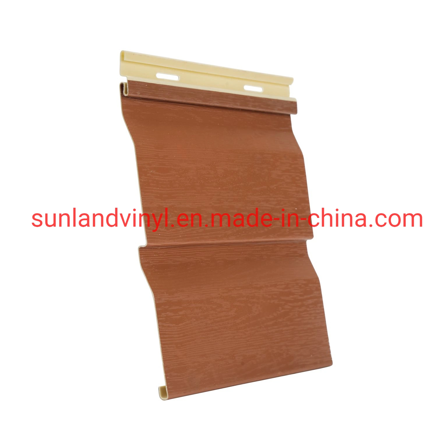 Anti-Aging Popular America Dutch Lap Exterior PVC Wall Cladding