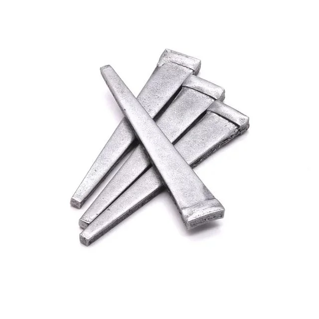 6D-8d Cut Masonry Nails Tempered Hardened #45 Steel Concrete Nail for 50lb Bulk Box